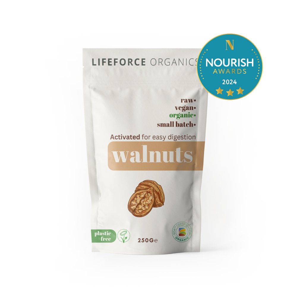 Activated Walnuts - 250g - Lifeforce Organics