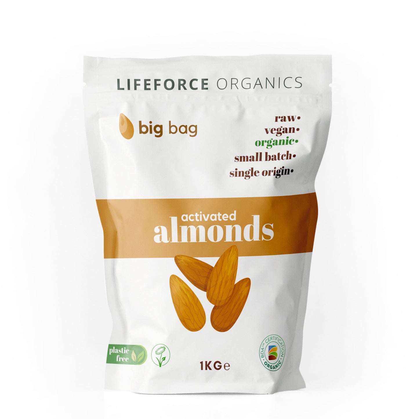 Almonds - 1kg - Lifeforce Organics