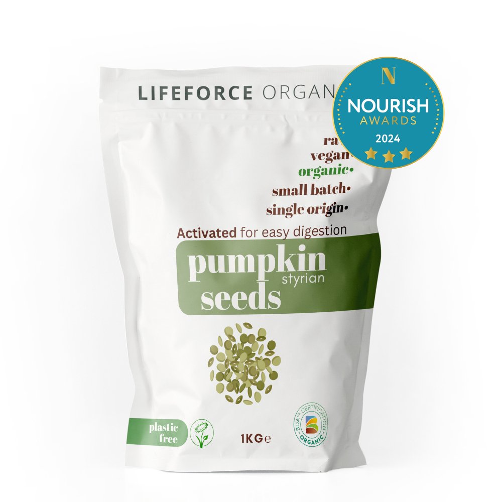 Styrian Pumpkin Seeds - 1kg - Lifeforce Organics