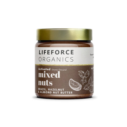 Activated Mixed Nut Butter - 220g - Lifeforce Organics
