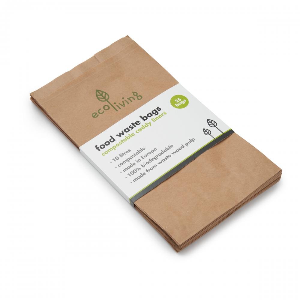 Compostable Food Waste Bags 10L - Lifeforce Organics